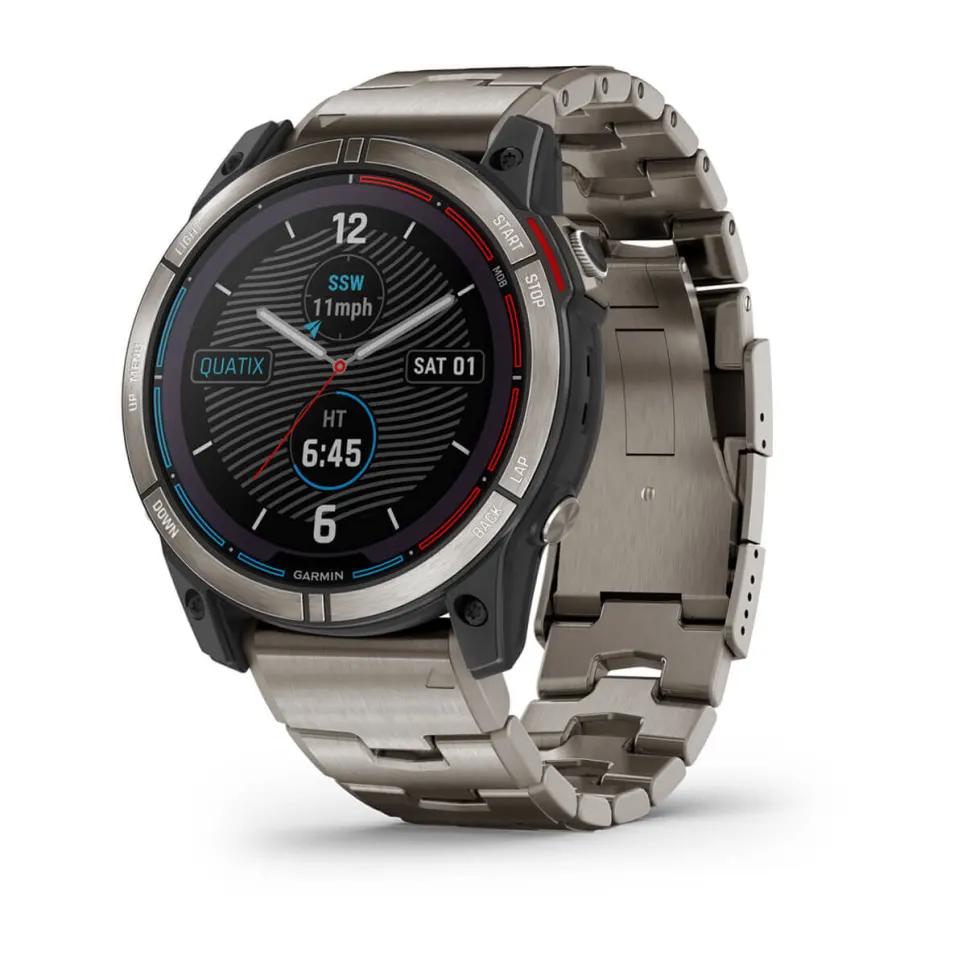 Đồng Hồ Garmin Quatix 7X–Solar Edition Bạc 51mm